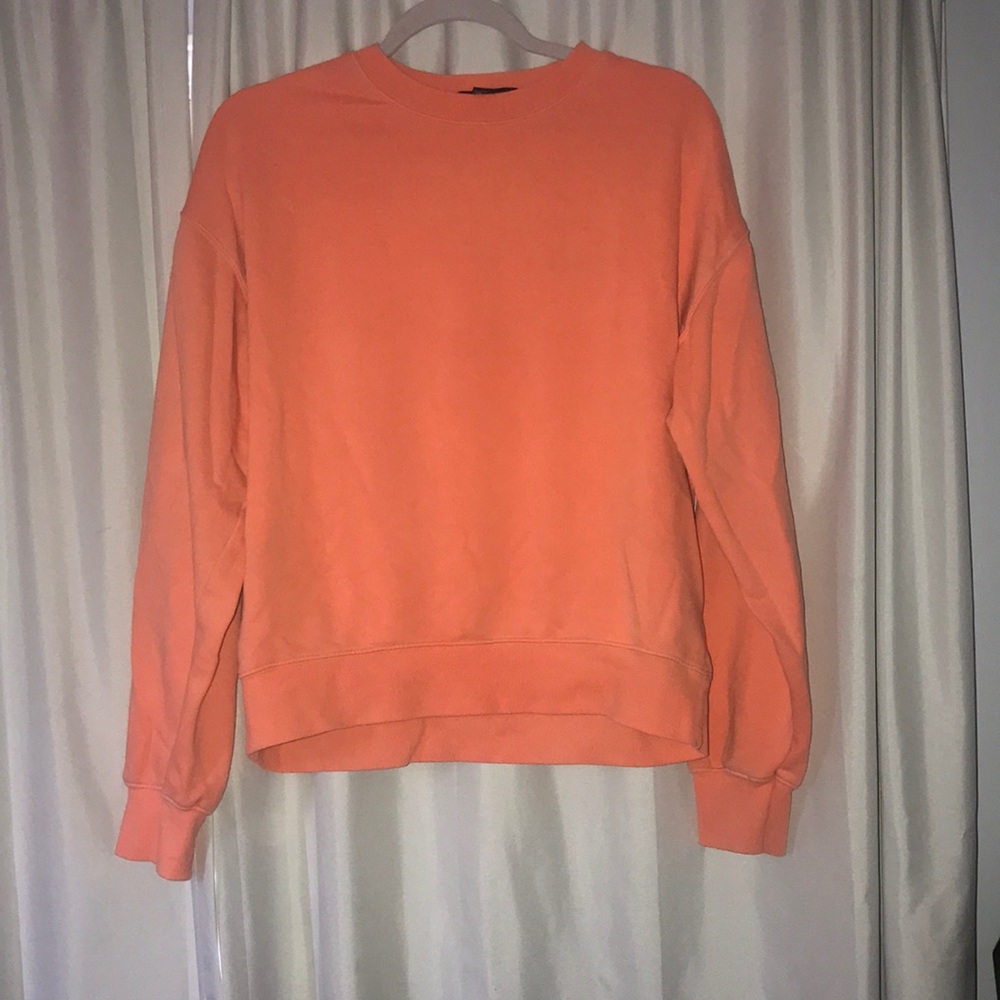 Orange pull over